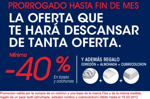 Prórroga PACK GRATIS DE FLEX