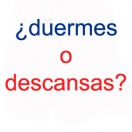 ¿Duermes o Descansas?